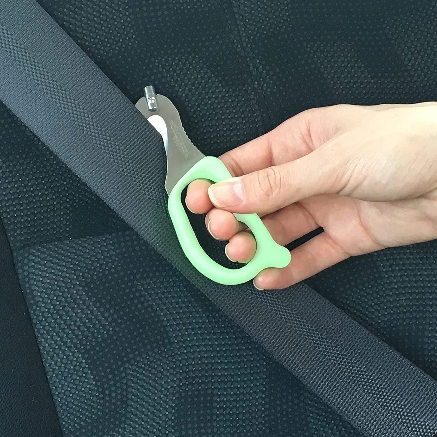Supervizor XT Auto Emergency Rescue Escape Tool - Seatbelt Cutter & Window Glass Breaker Hammer Survival - Mounts Right to Your Sun-Visor! Pack of 2