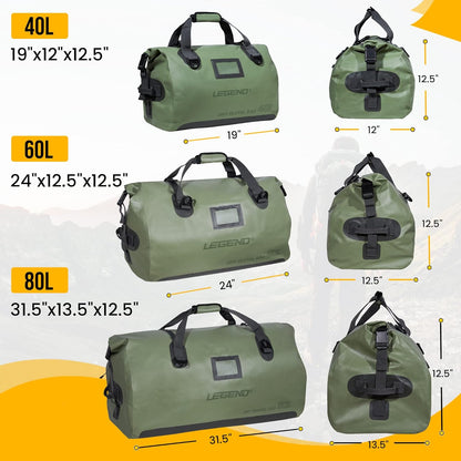 80L Waterproof Duffel Bag 