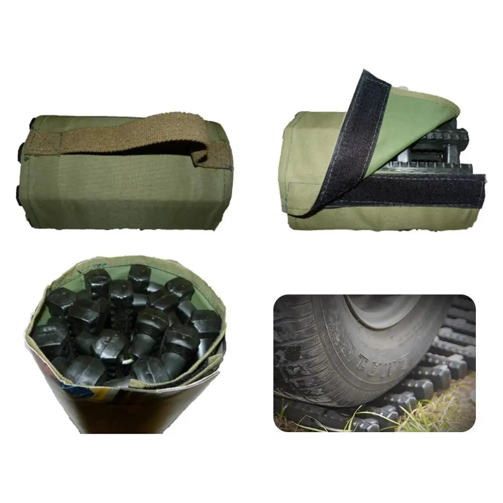 Ultimate Car Traction Mat: Portable Emergency Tire Ladder for Off-Road Adventures